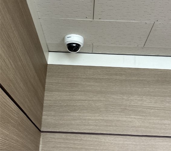 사무실 천장 CCTV